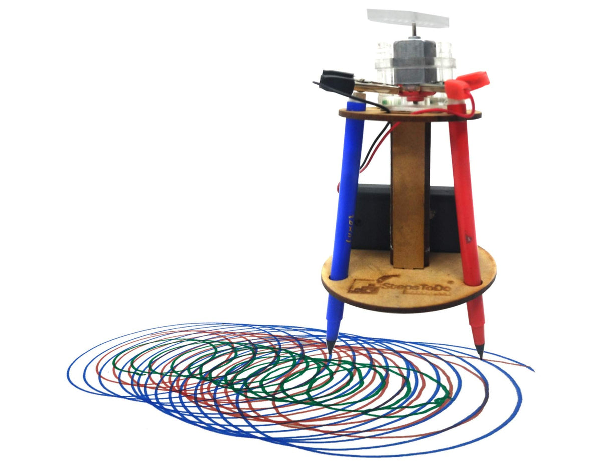 DIY Vibrating Robot Kit – Doodling Robot & Bristlebot