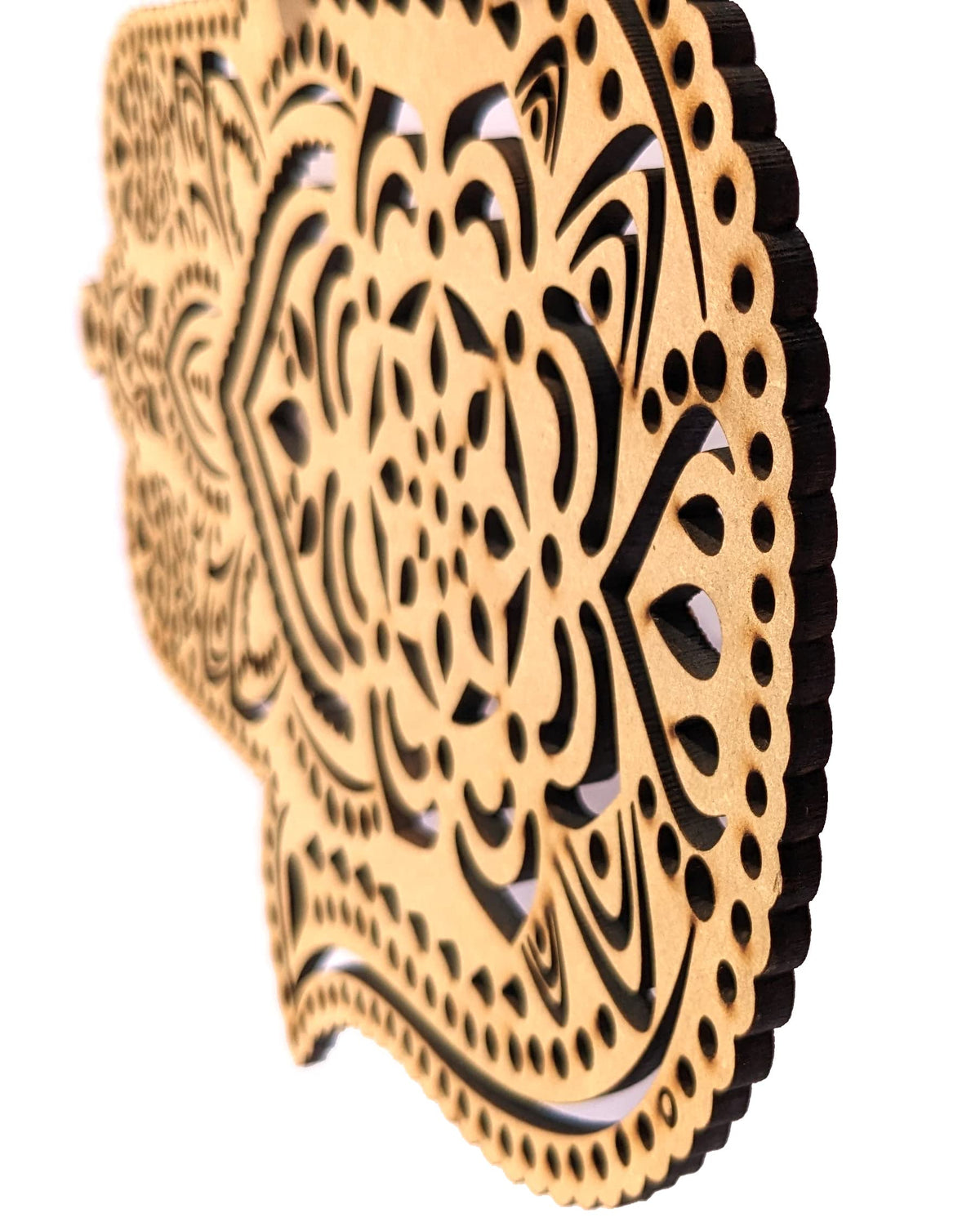Wooden Sacred Geometry Wall Art – Multiple Designs & Finishes