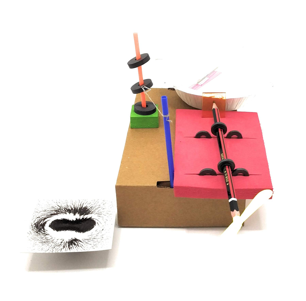 Magnetism Kit – Levitating Pencil, Floating Magnets & Compass