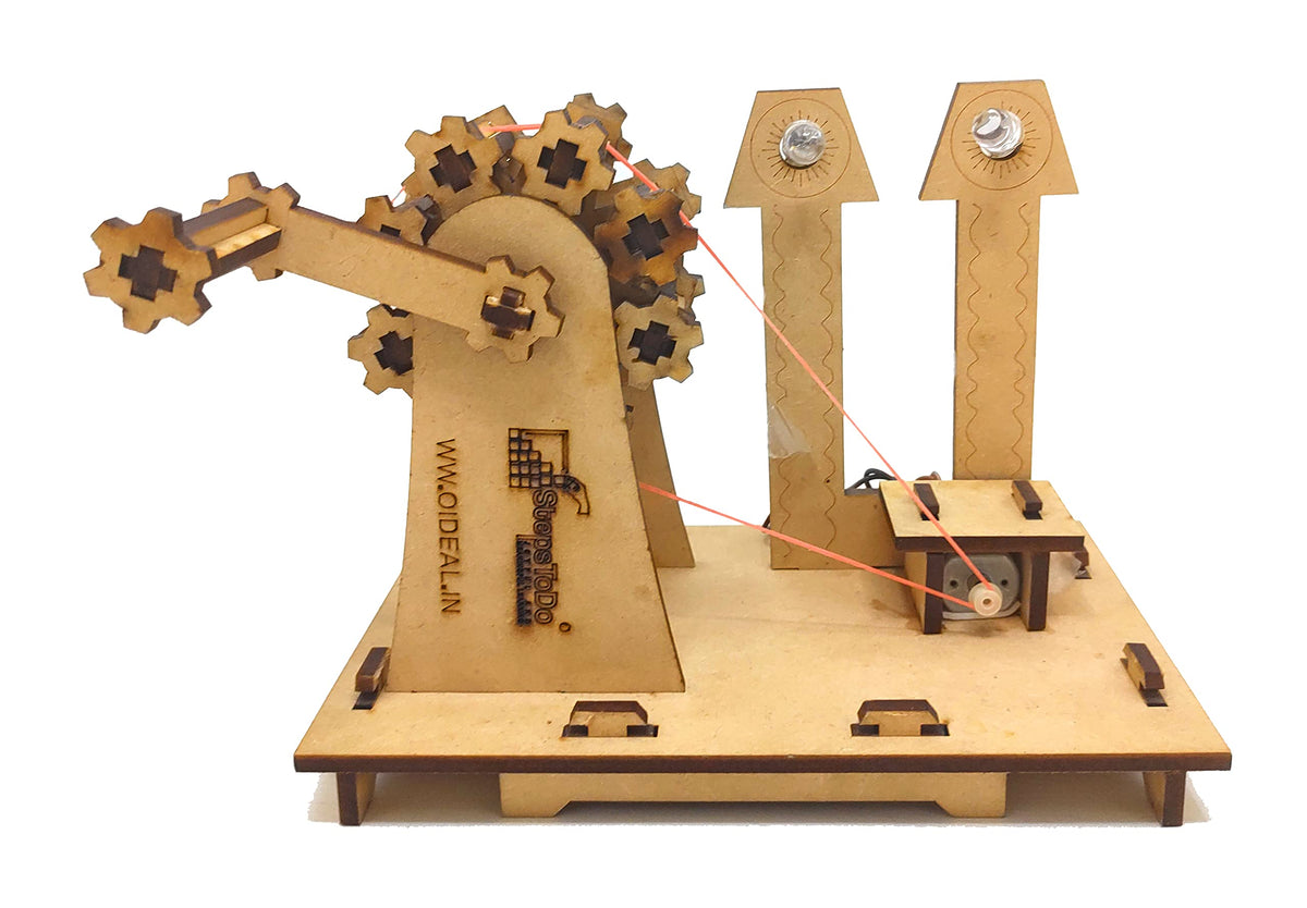 DIY Mechanical DC Generator Kit