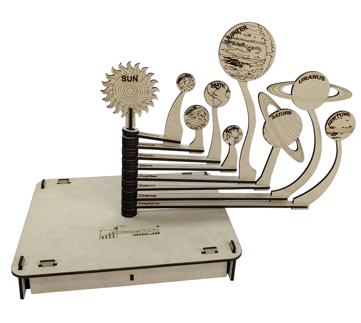 DIY Wooden Solar System Planetarium Kit