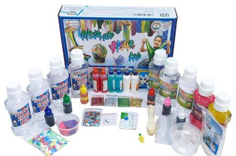 Slime Lab Jumbo Kit – Around 3 kg, 50+ Slimes & Activity Booklet