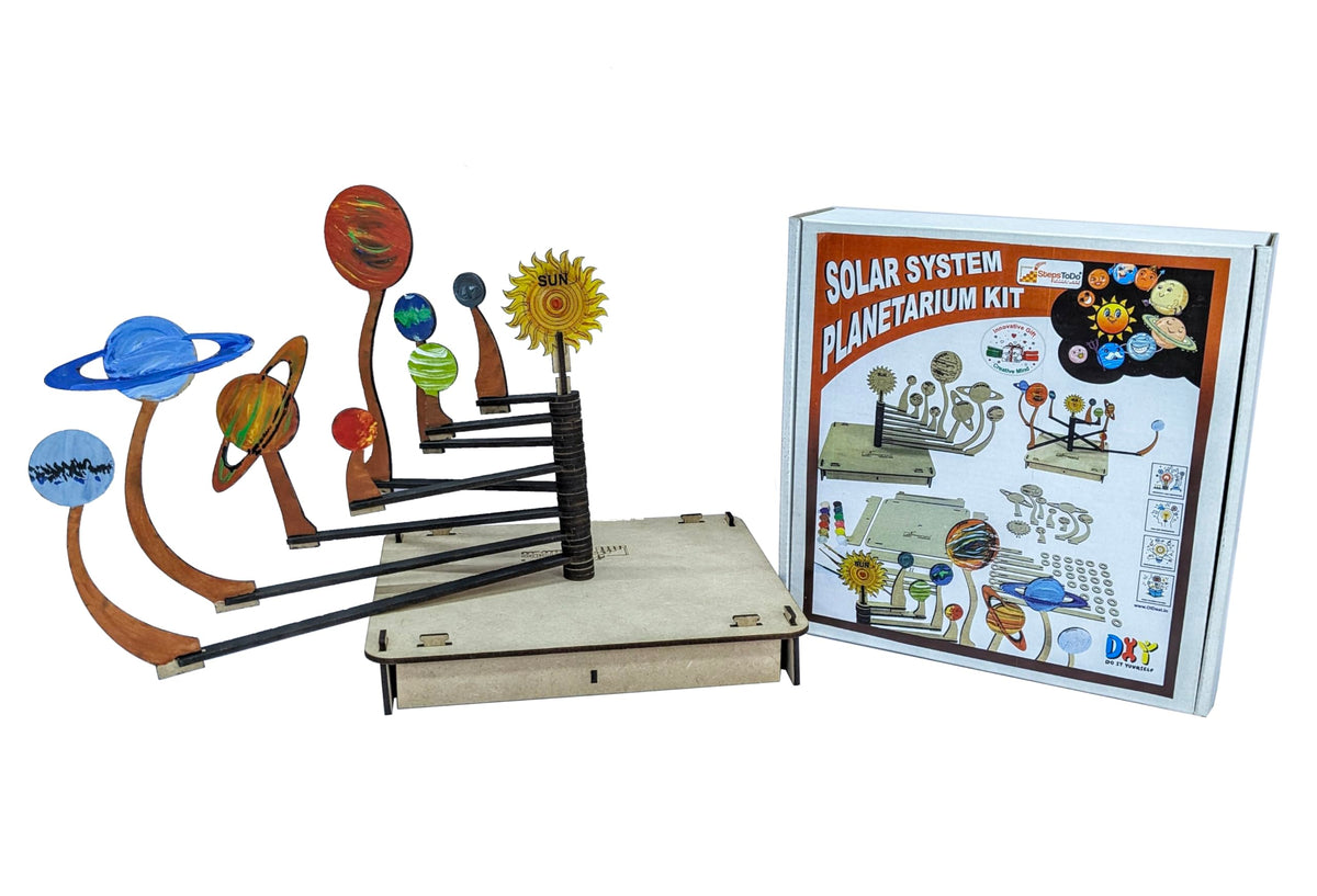 DIY Wooden Solar System Planetarium Kit