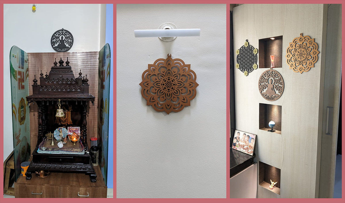 Wooden Sacred Geometry Wall Art – Multiple Designs & Finishes