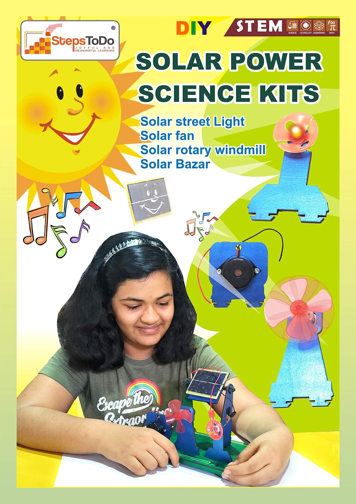 Solar Energy Conversion Experiment Kit