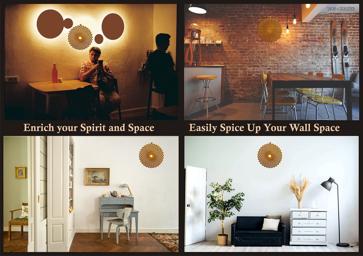 Wooden Sacred Geometry Wall Art – Multiple Designs & Finishes