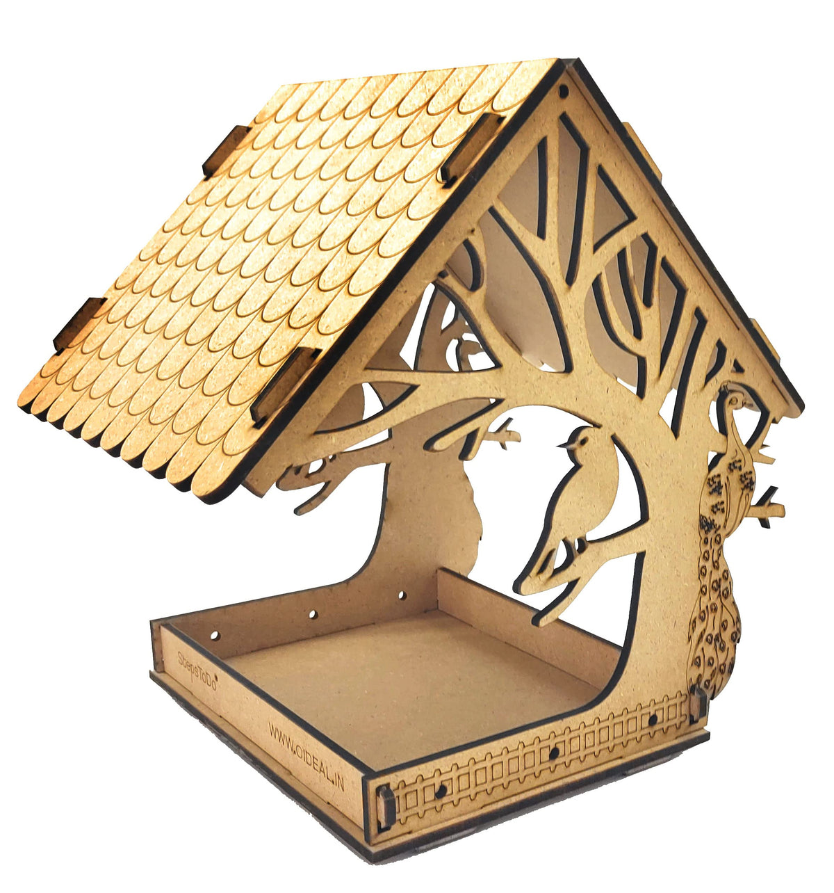 Wooden Birdhouse Build-and-Paint Kit