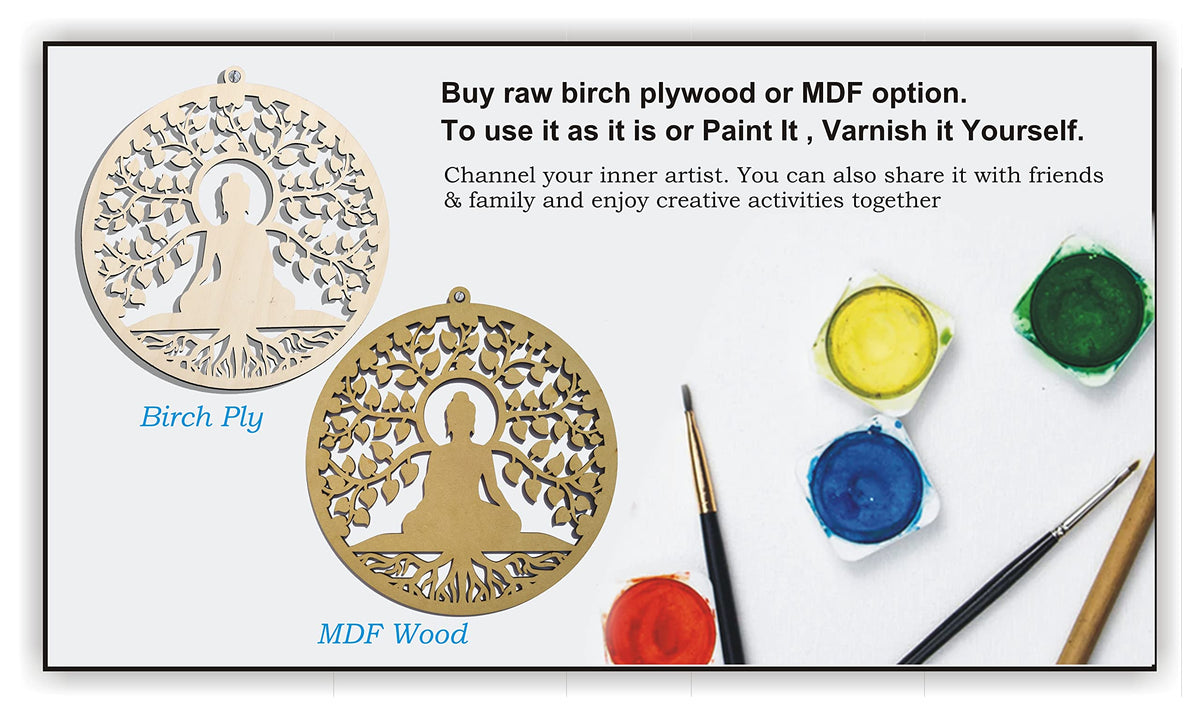 Wooden Sacred Geometry Wall Art – Multiple Designs & Finishes