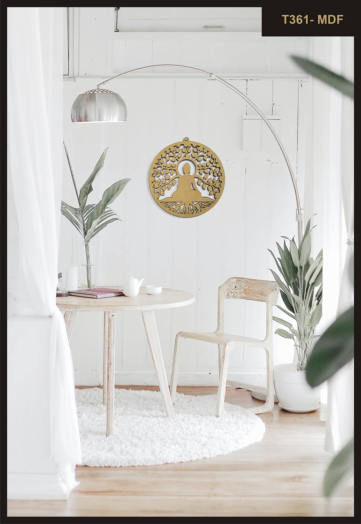 Wooden Sacred Geometry Wall Art – Multiple Designs & Finishes