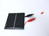 StepsToDo Solar Panels 3 Volt with Connecting Wire and Crocodile Clip. Suitable for DIY School Projects