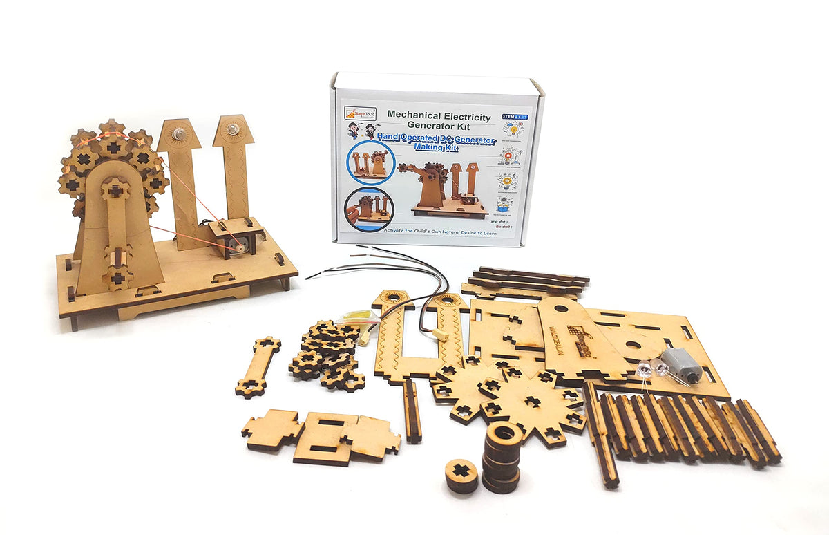 DIY Mechanical DC Generator Kit