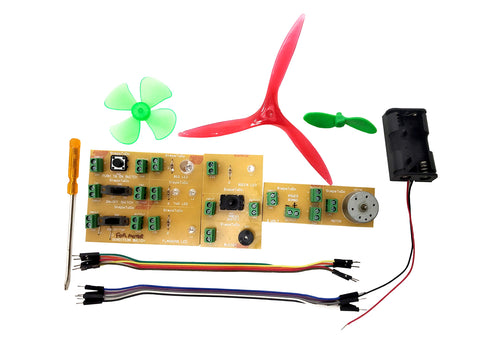 StepsToDo Basics in Electricity and Electronics Learning Kit | Electronic Building Blocks Kit | Electronics Experimental Kit | Electricity and Electronic Foundational Demonstration Teaching Aid