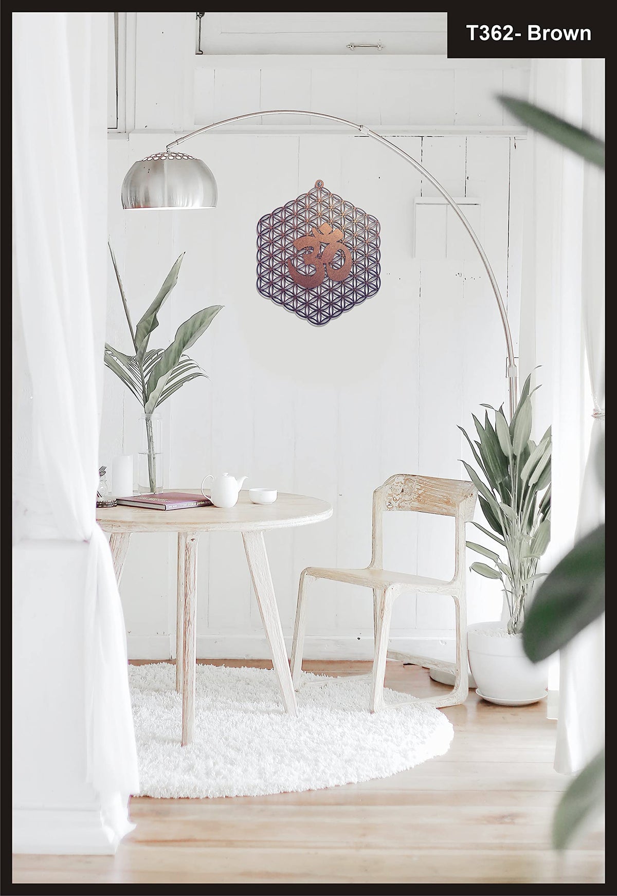 Wooden Sacred Geometry Wall Art – Multiple Designs & Finishes
