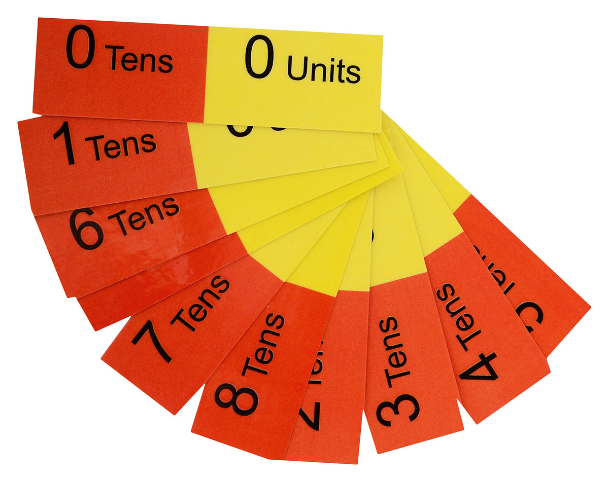 Wooden Place Value Abacus with Number Expansion Cards