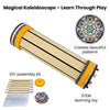 StepsToDo Wooden Kaleidoscope Making DIY Kit | Science Teaching Aid for Reflection of Light & Symmetry | STEM Learning Material | Educational Kit | Made in India