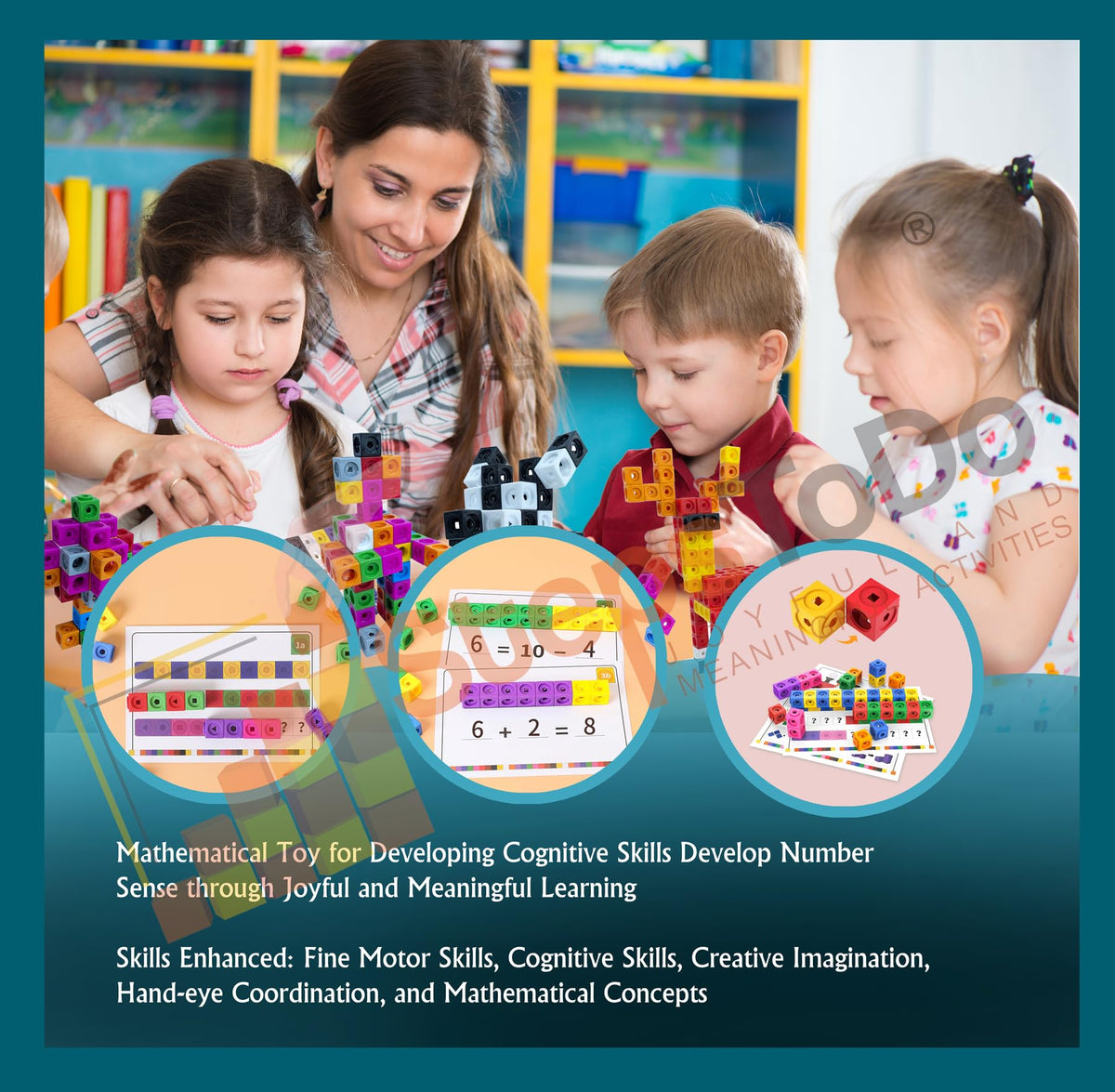 Number Cubes Kit for Counting, Patterns & Place Value