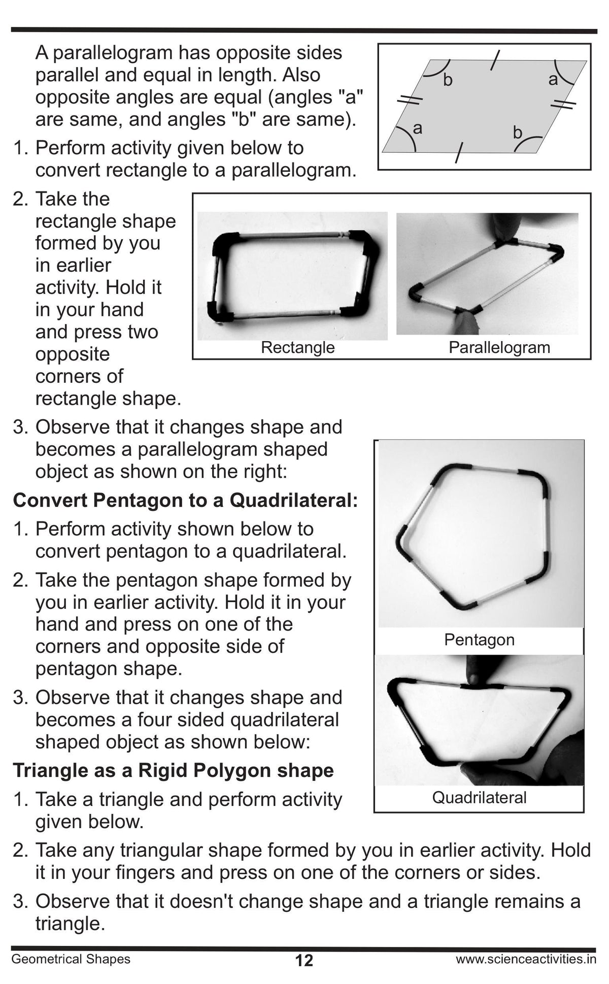 2D & 3D Geometrical Shapes Activity Kit