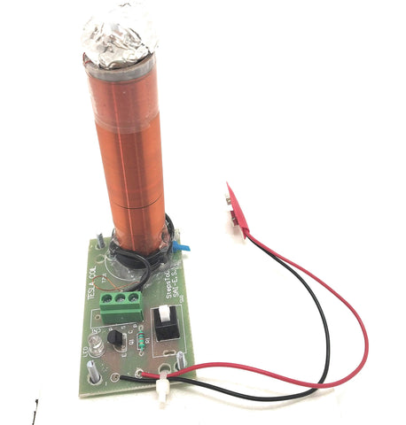 stepstodo tesla coil | ready to use tesla coil model | working model of tesla coil | tesla coil on pcb- Multi color