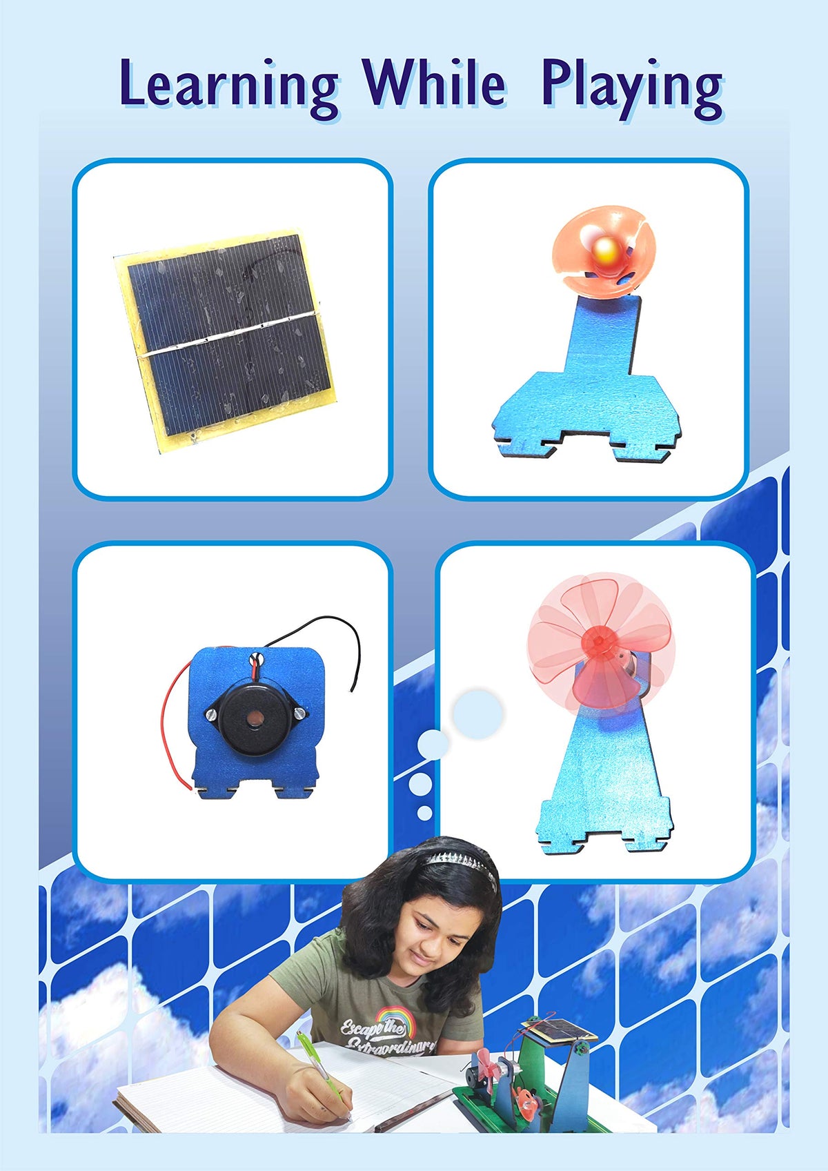 Solar Energy Conversion Experiment Kit