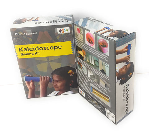 KUTUHAL Kaleidoscope Making Kit Do-It-Yourself Educational Toy - Multicolor