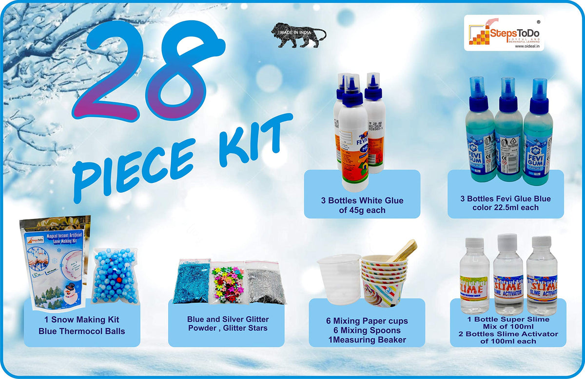 OiDelight Winter Slime Making Kit – 12 Slime Types