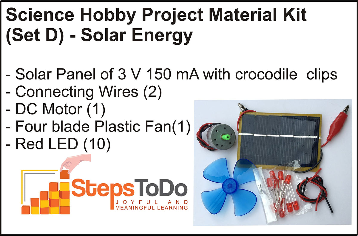 Solar Energy Project Materials Kit – Set D
