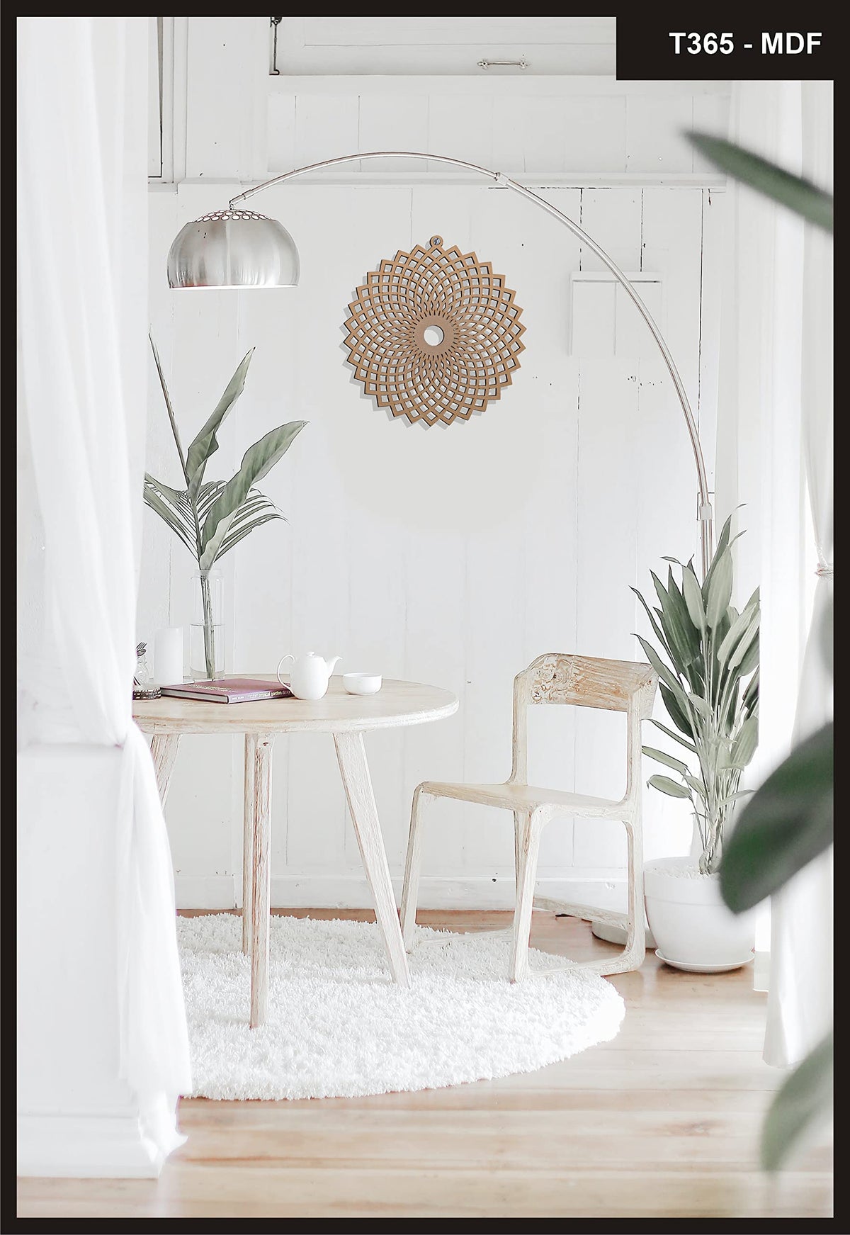 Wooden Sacred Geometry Wall Art – Multiple Designs & Finishes