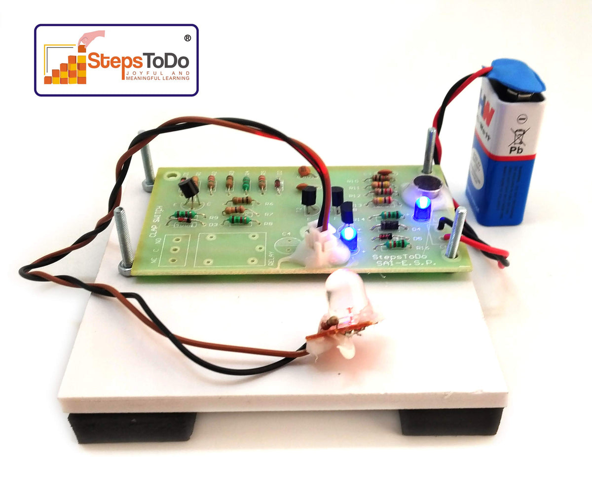 Ready-Made Clap Switch Model on PCB