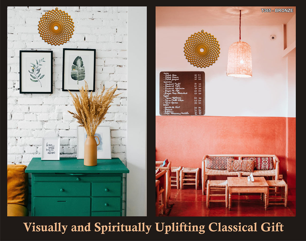Wooden Sacred Geometry Wall Art – Multiple Designs & Finishes