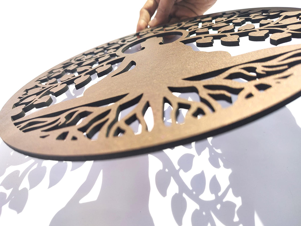 Wooden Sacred Geometry Wall Art – Multiple Designs & Finishes
