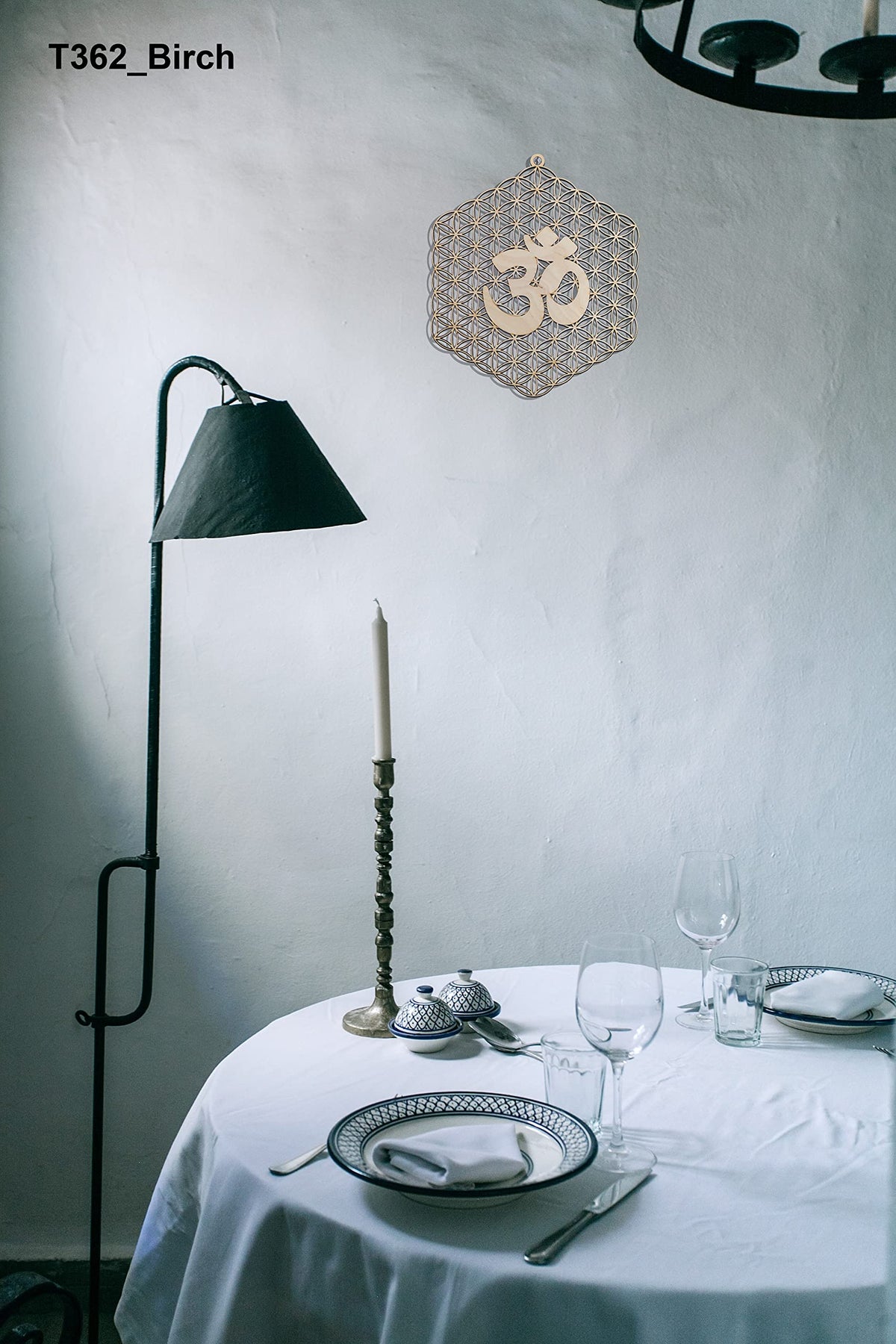 Wooden Sacred Geometry Wall Art – Multiple Designs & Finishes