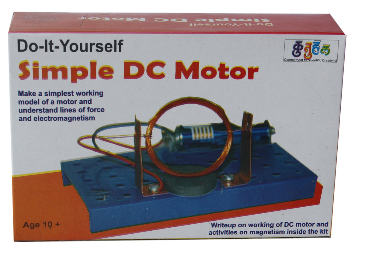 DIY Simple DC Motor Kit (A158)
