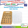 OiDelight Kid,Teen,Adult Montessori Wooden Hindi Alphabet Stencil Boards Set Of 2. Tracing Kit For Hindi Alphabet.
