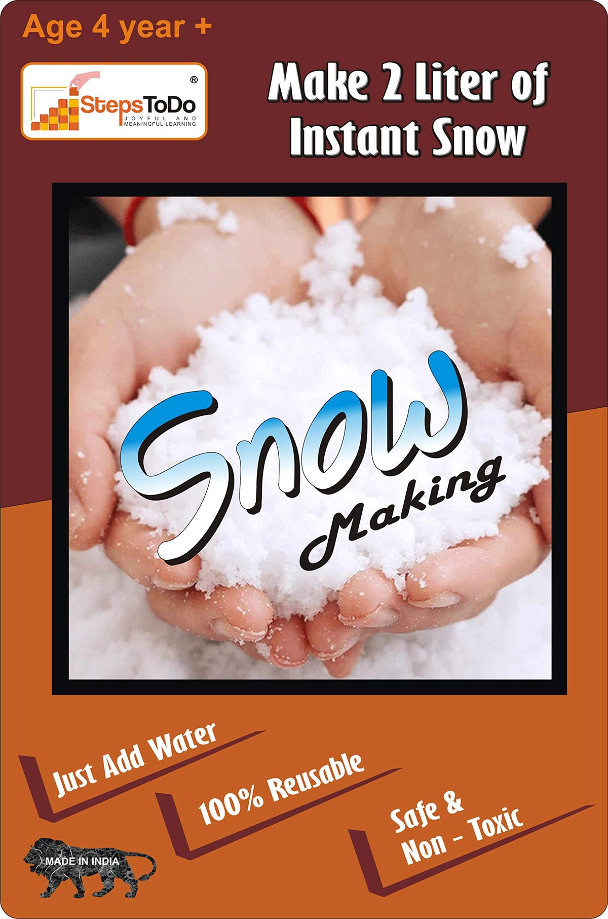 Instant Snow Making Kit – Artificial Snow Powder