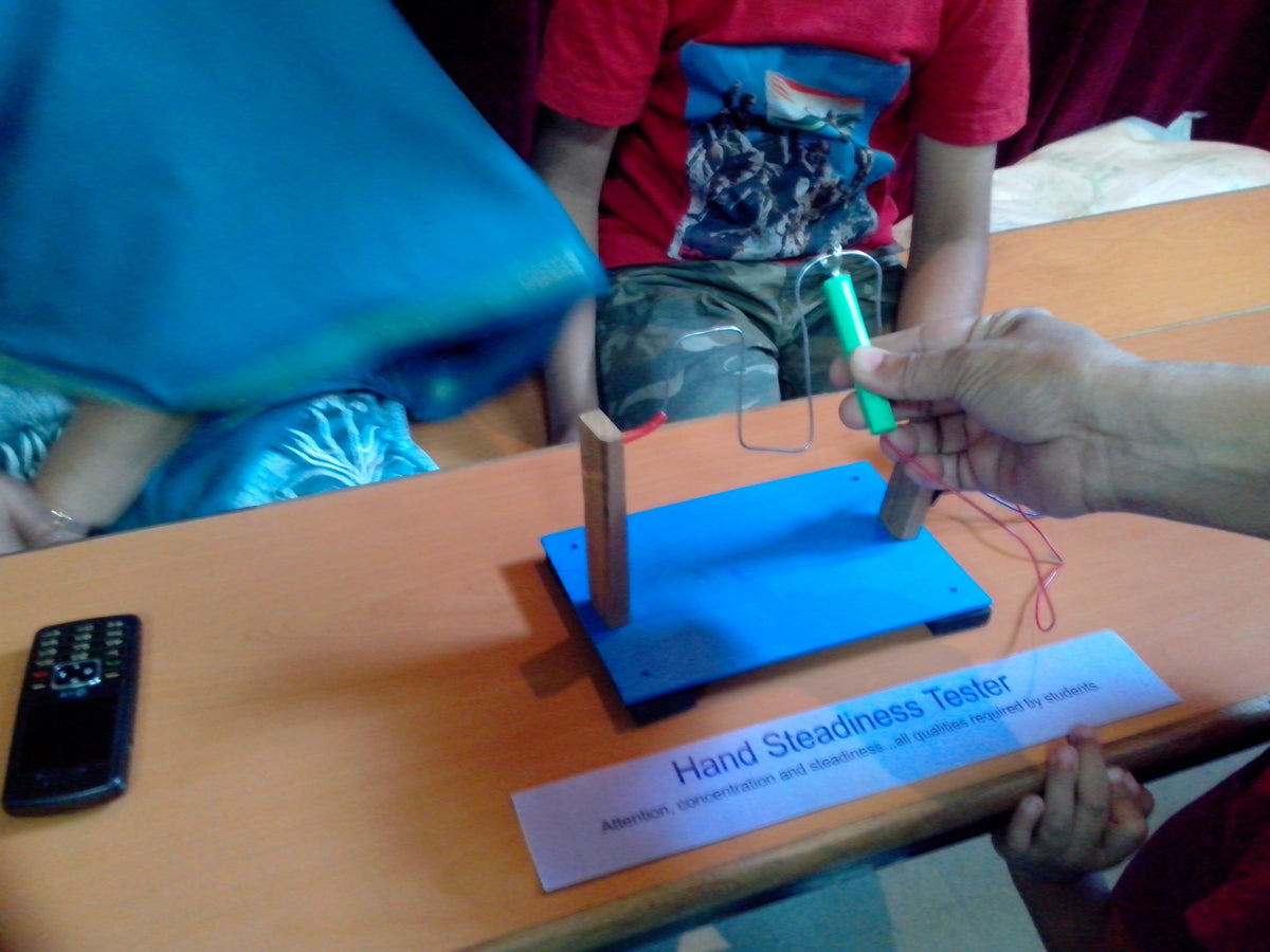 DIY Hand Steadiness Tester & Concentration Puzzle