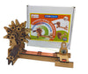 StepsToDo Spinning Wheel Generator Kit |DIY Charkha Generator | Mechanical DC Generator Making Kit | DC Generator Demonstration Model | Science Project Kit