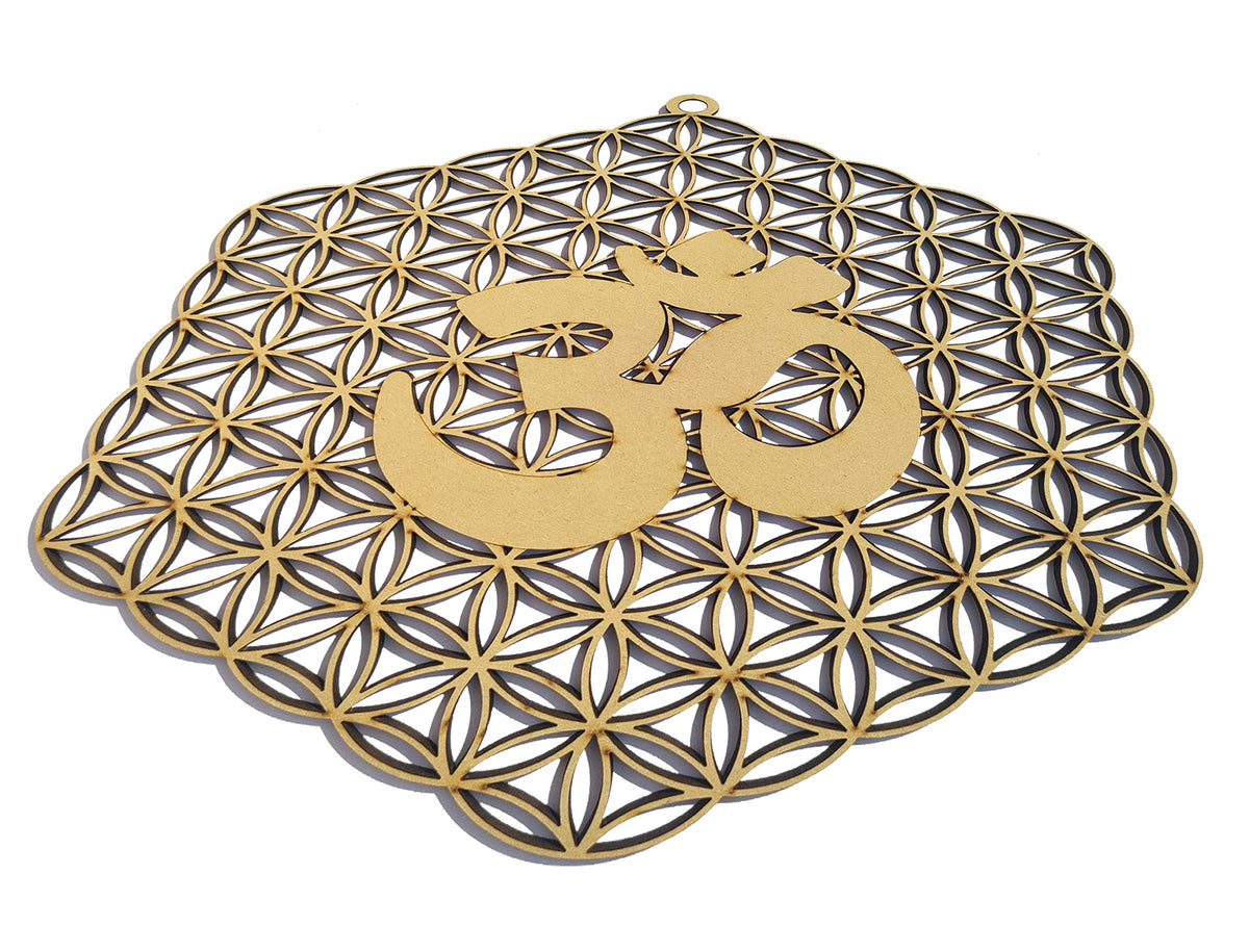 Wooden Sacred Geometry Wall Art – Multiple Designs & Finishes