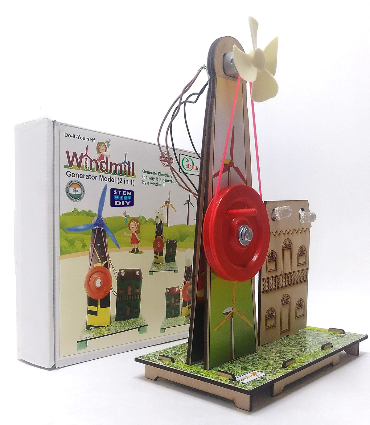 OiDelight Wind Turbine & Electricity Generation Kit