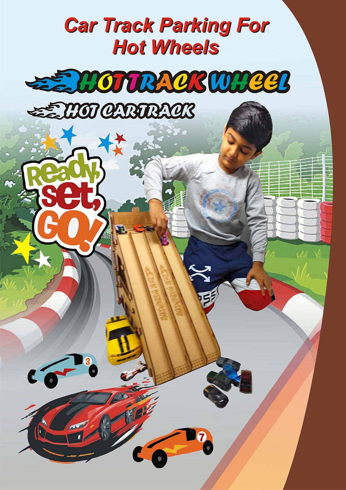 Parking & Ramp Engineering Build-and-Paint Activity Set