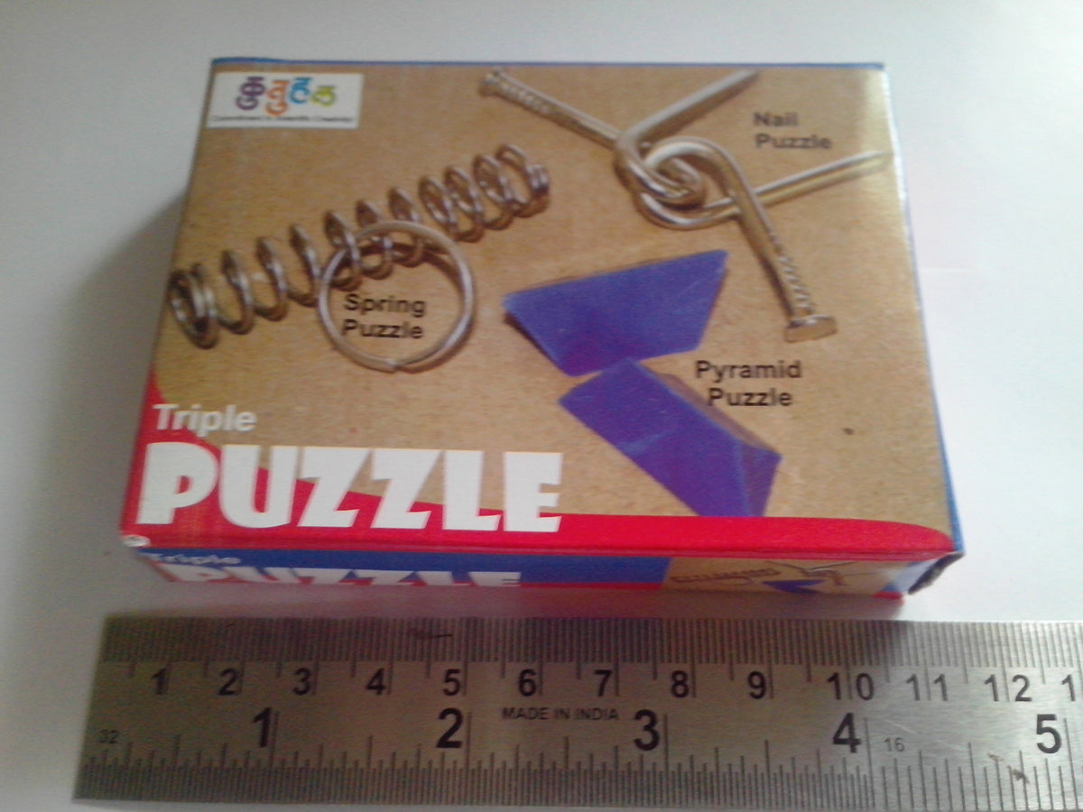 Triple Puzzle – Pack of 10