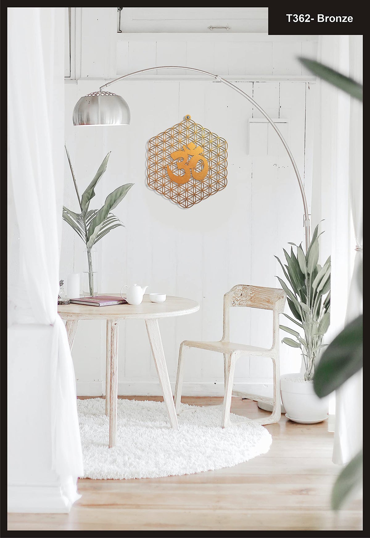 Wooden Sacred Geometry Wall Art – Multiple Designs & Finishes