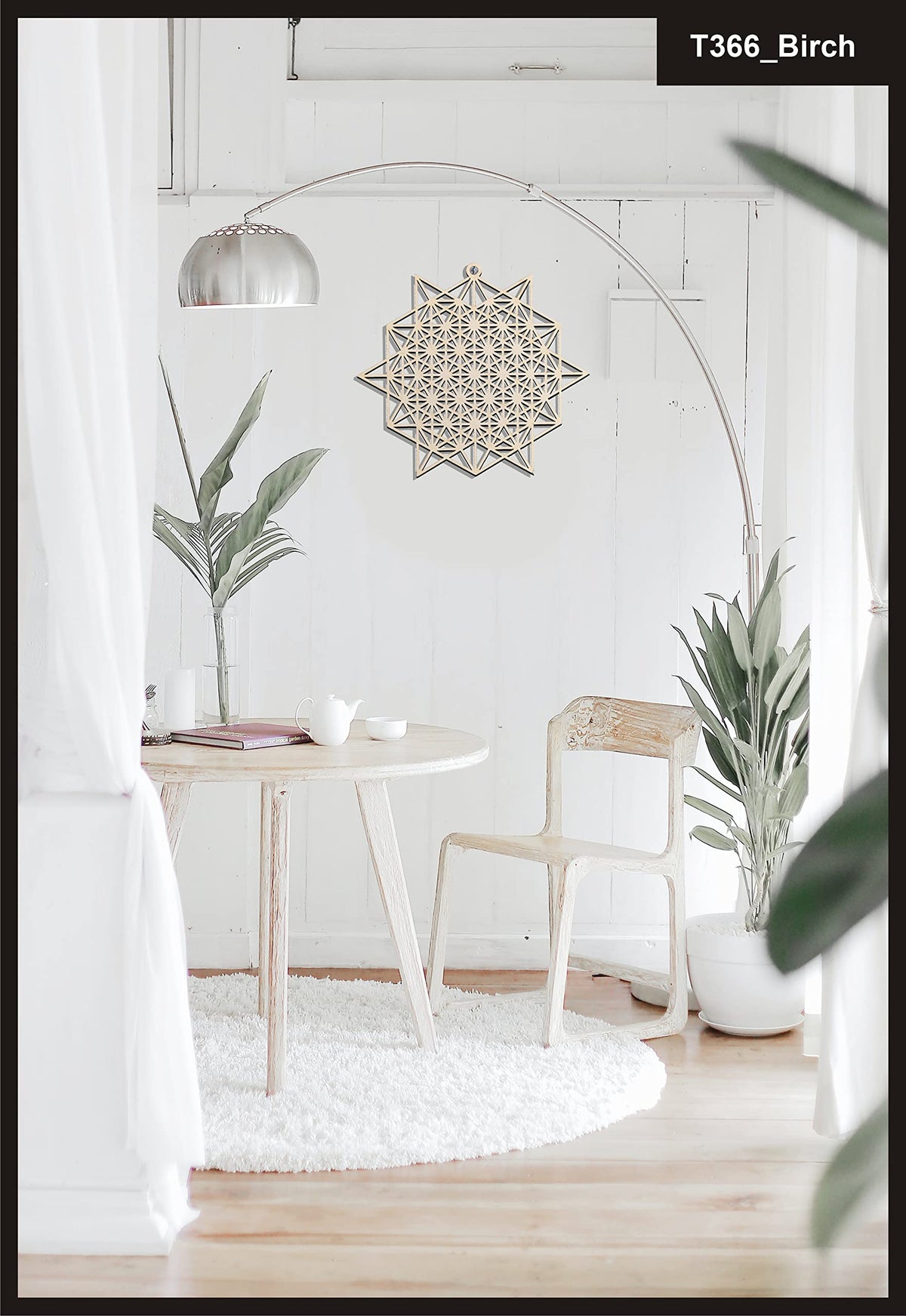 Wooden Sacred Geometry Wall Art – Multiple Designs & Finishes