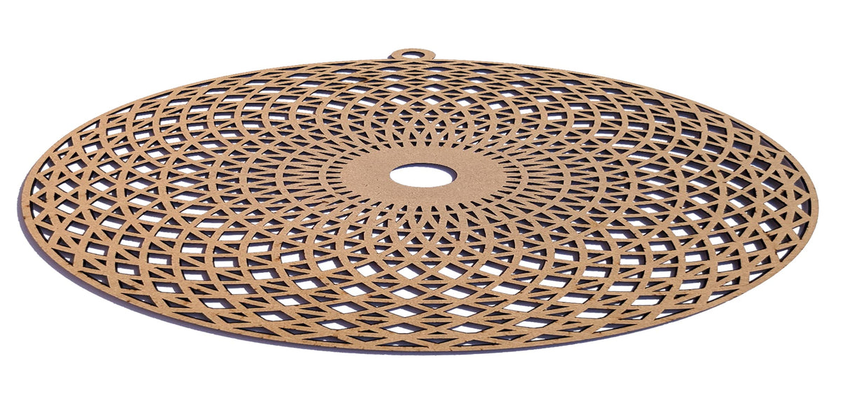 Wooden Sacred Geometry Wall Art – Multiple Designs & Finishes