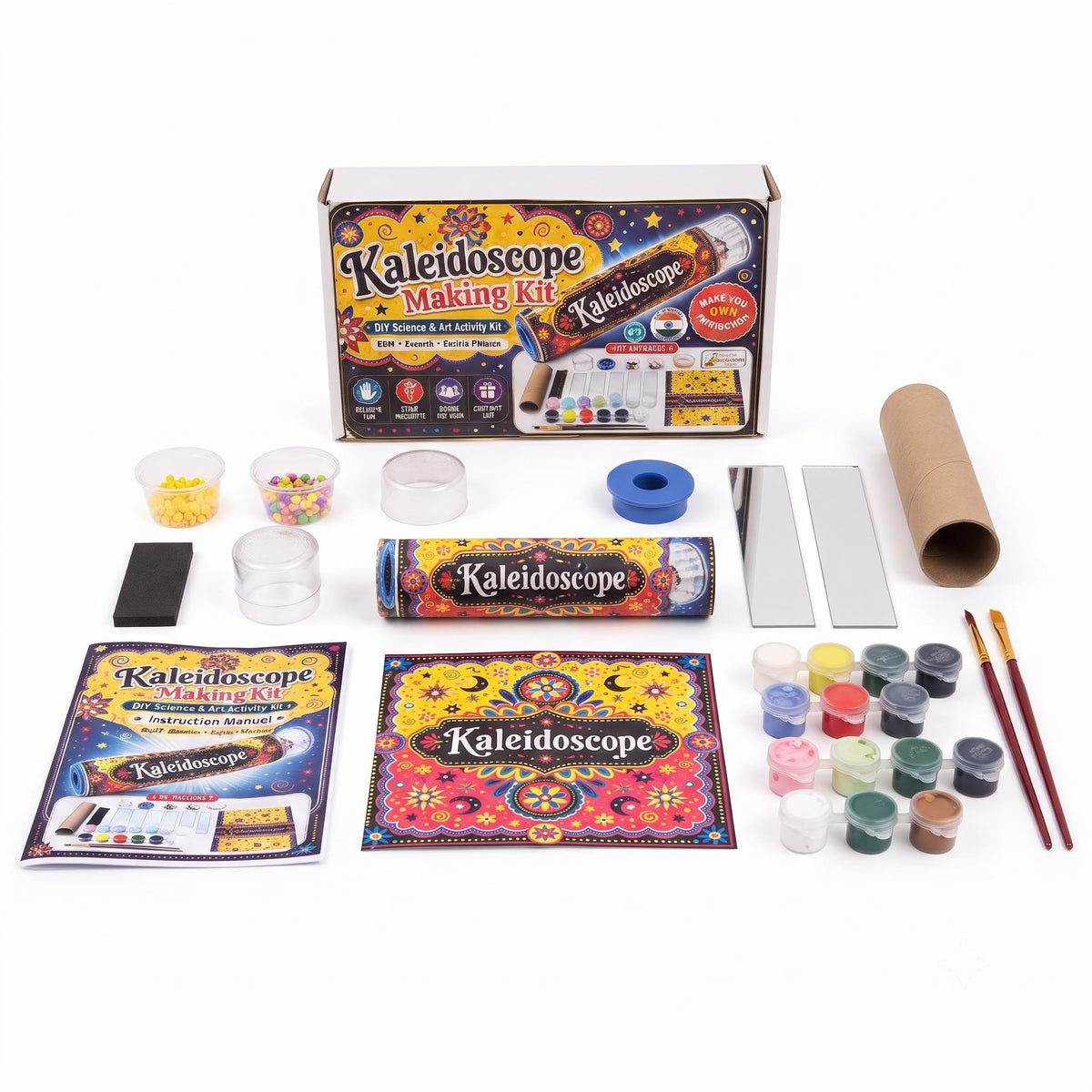 DIY Kaleidoscope Making Kit – Science & Art
