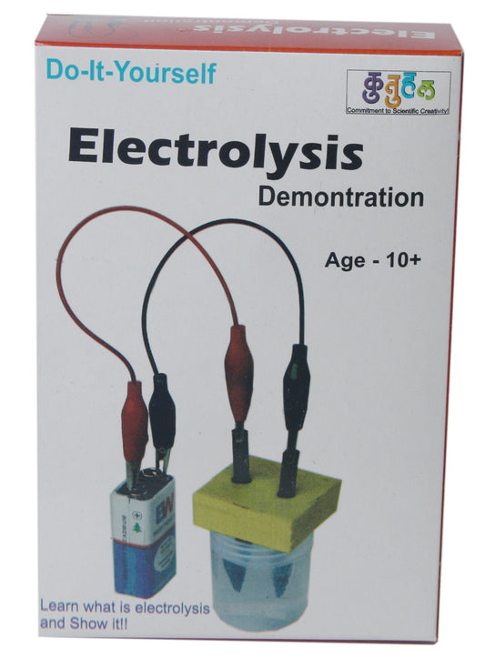 DIY Electrolysis of Water Experiment Kit – Multicolour