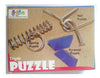 Pack of Ten Triple Puzzle. Presentation/Demonstration Skill Builder. Return Gift. Birthday Gift.
