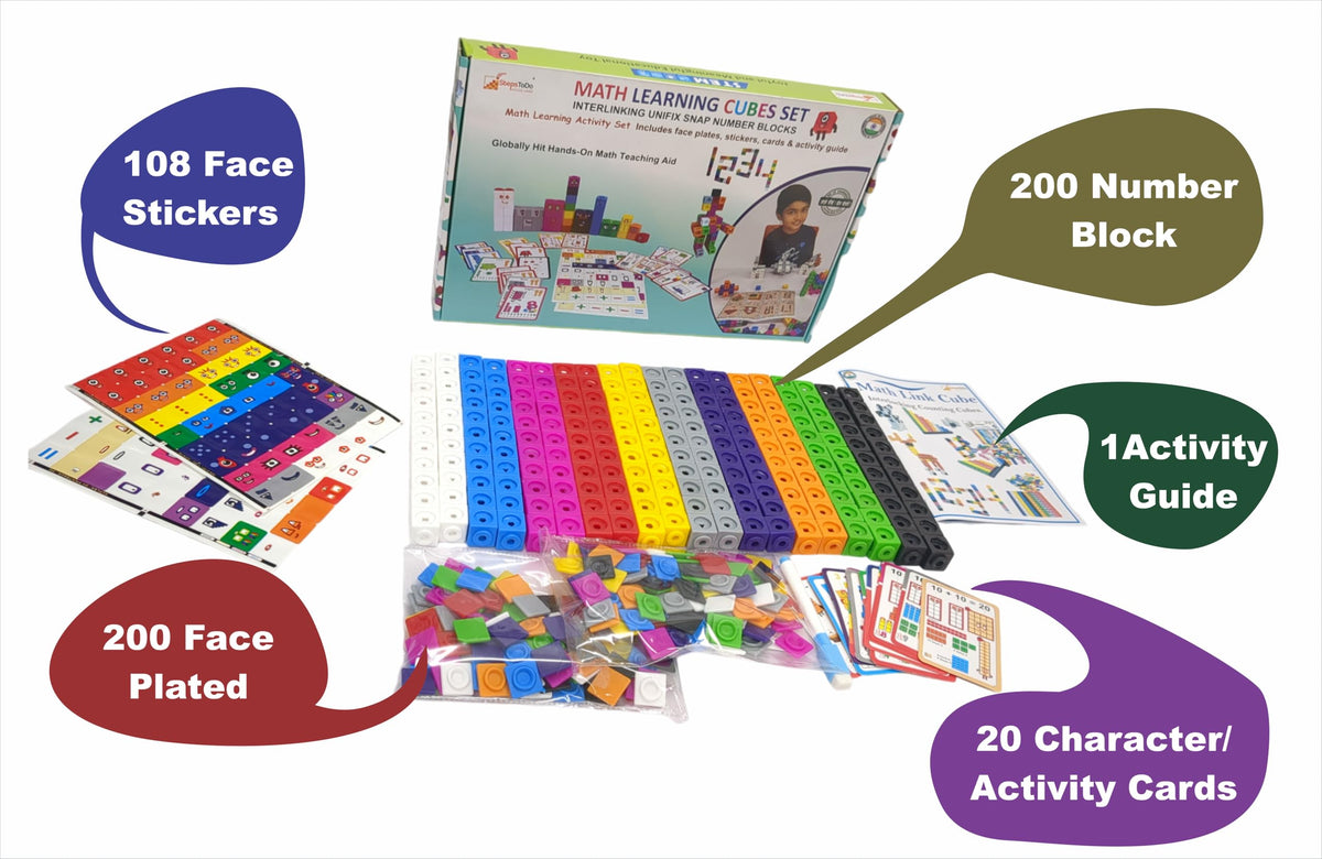 Number Cubes Kit for Counting, Patterns & Place Value