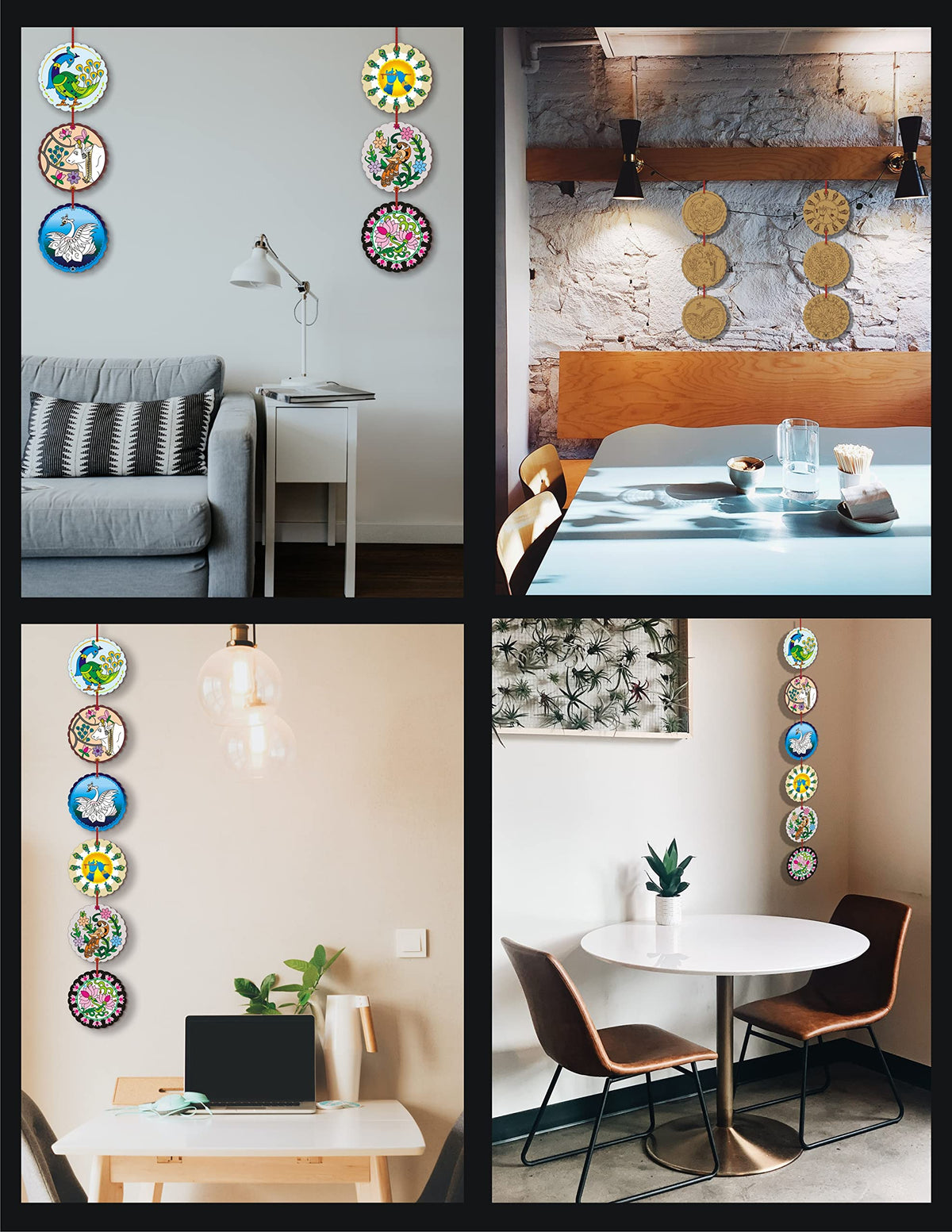 Pichwai Coaster Painting Kit A – Coasters & Wall Hangings