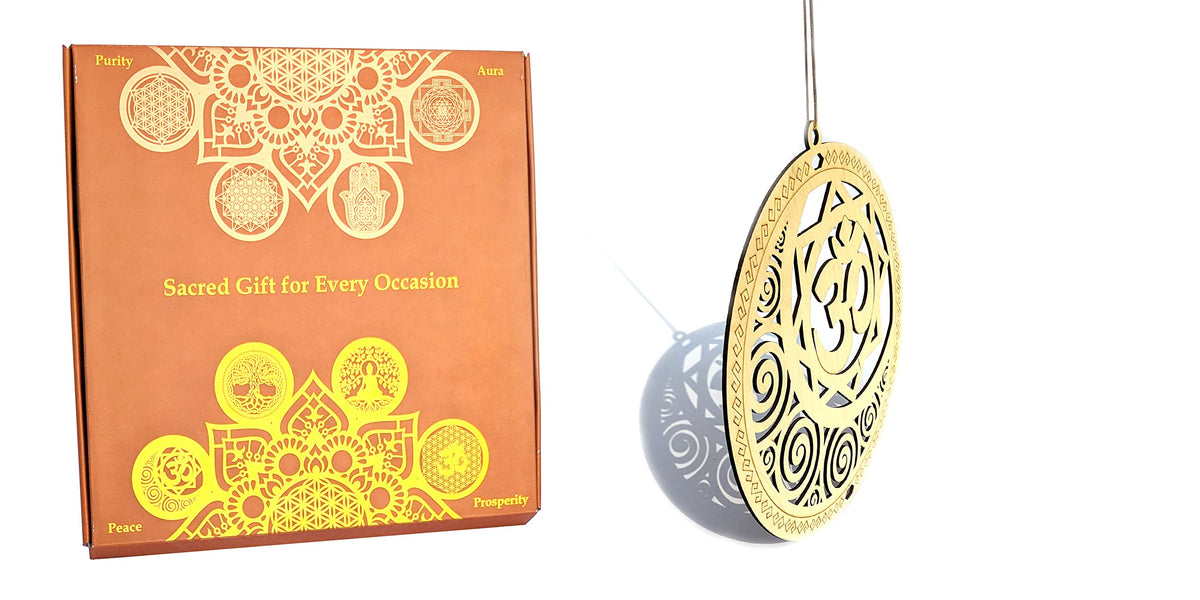 Wooden Sacred Geometry Wall Art – Multiple Designs & Finishes