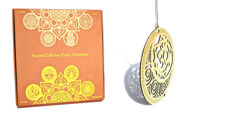 StepsToDo Wall Decoration. Room Hanging. Wooden Sacred Geometry Art. Spiritual Gift. Hand Painted. Multiple Design Choices Available.